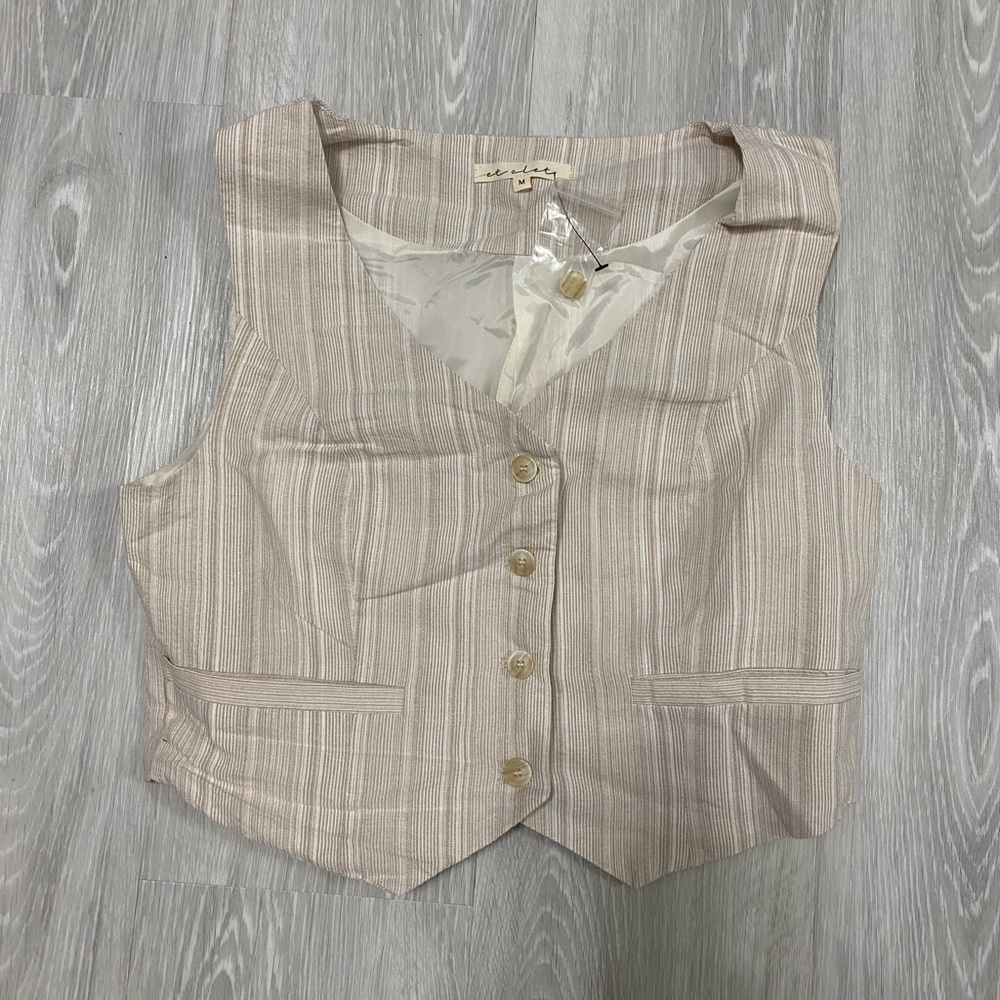 linen vest